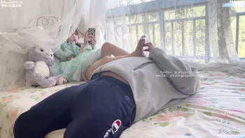 印象足拍 63期 仙女颜值学妹 给大神足交 手 超诱人