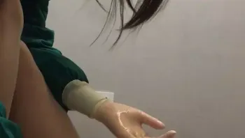 知性小姐姐 肉丝女王医护服胶手套龟头责寸止调教